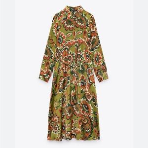 ZARA dress size L 20" pit to pit